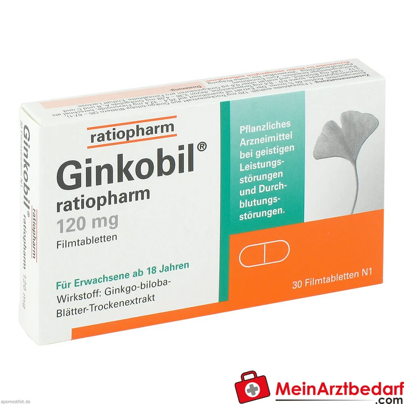 GINKOBIL ratiopharm 120 mg Tabletten