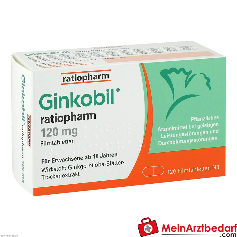 GINKOBIL ratiopharm 120 mg Tabletten