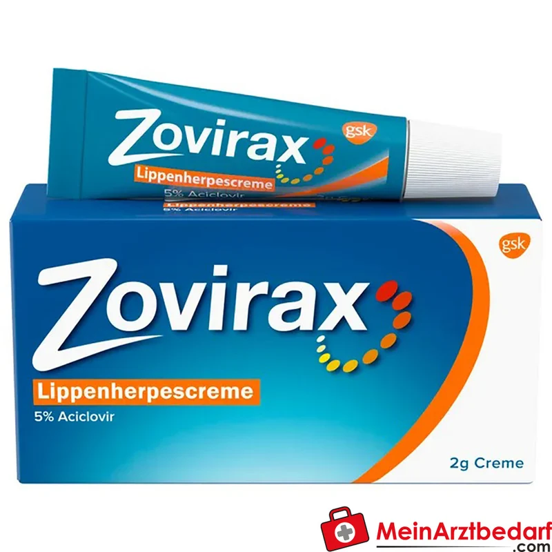 Zovirax Lippenherpescreme Aciclovir 50 mg/g Creme