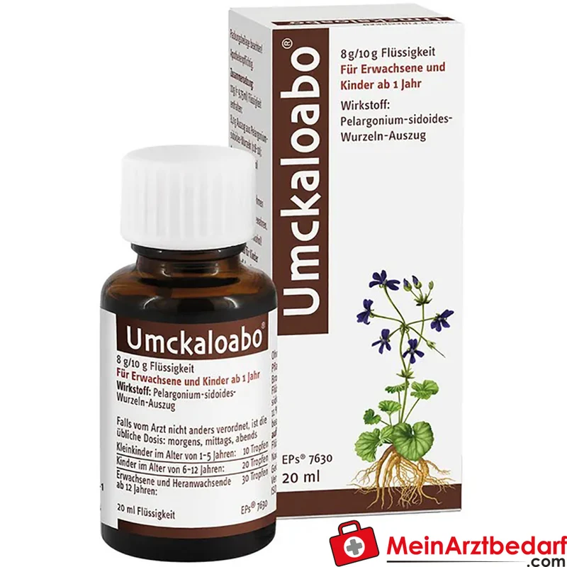 Umckaloabo Pelargonienwurzelextrakt Tropfen 1 Flasche