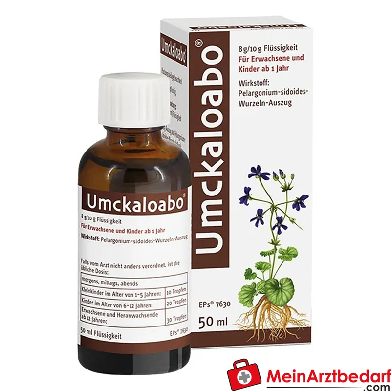 Umckaloabo Pelargonienwurzelextrakt Tropfen 1 Flasche