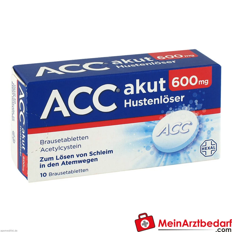 ACC akut Acetylcystein 600 mg Brausetabletten