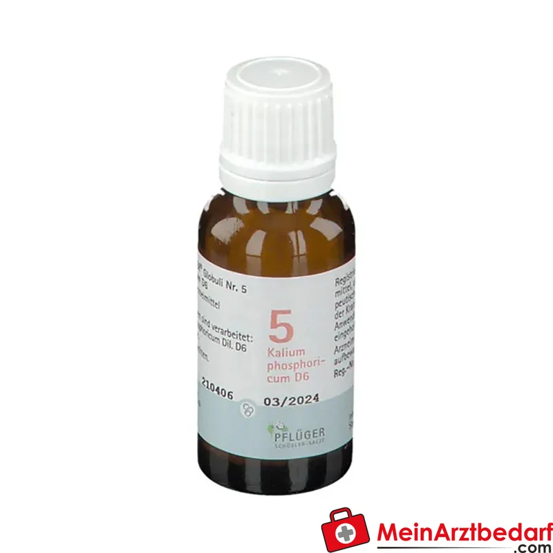 Biochemie Pflüger Nr. 5 Kalium phosphoricum D6 Globuli