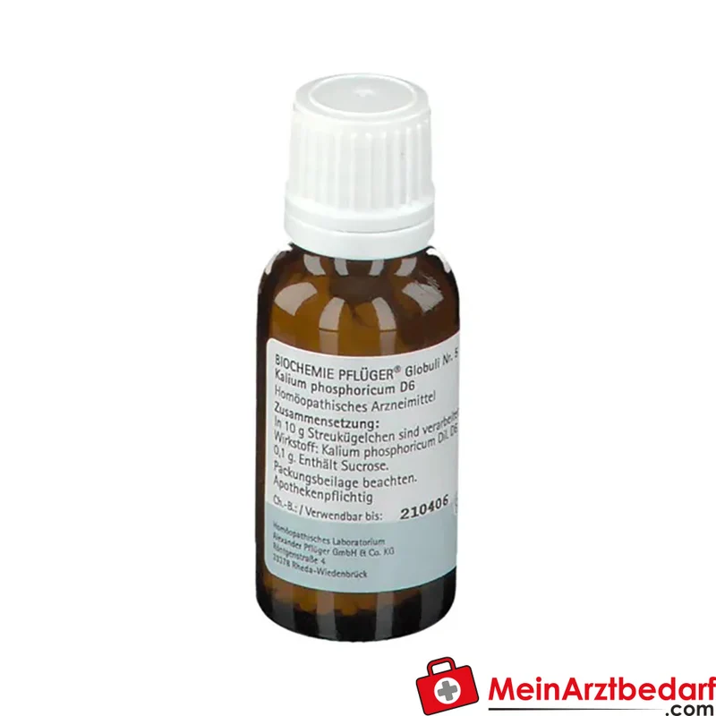 Biochemie Pflüger Nr. 5 Kalium phosphoricum D6 Globuli