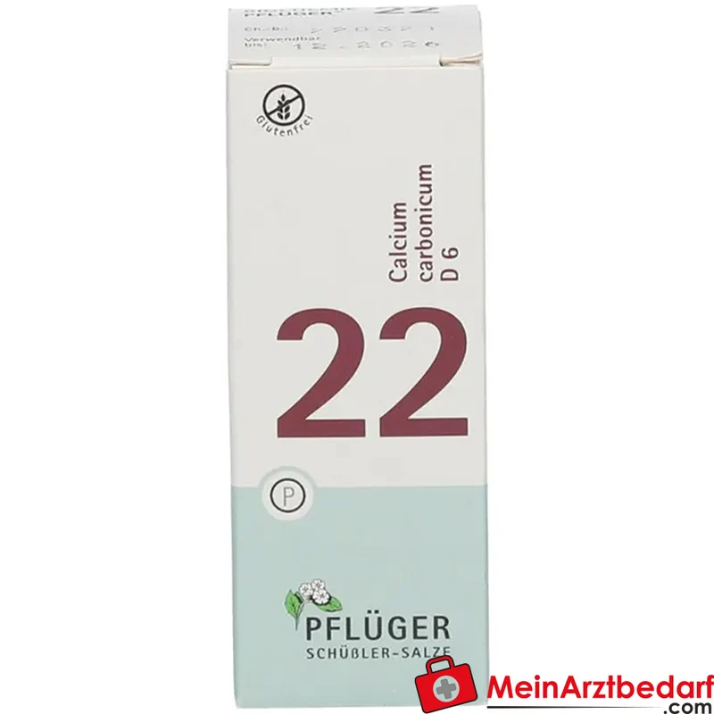 Biochemie Pflüger® Nr. 22 Calcium carbonicum D6 250 mg Tabletten