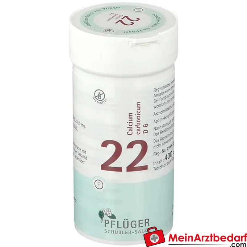 Biochemie Pflüger® Nr. 22 Calcium carbonicum D6 250 mg Tabletten