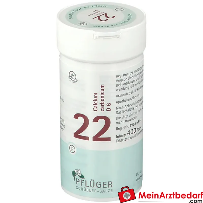 Biochemie Pflüger® Nr. 22 Calcium carbonicum D6 250 mg Tabletten