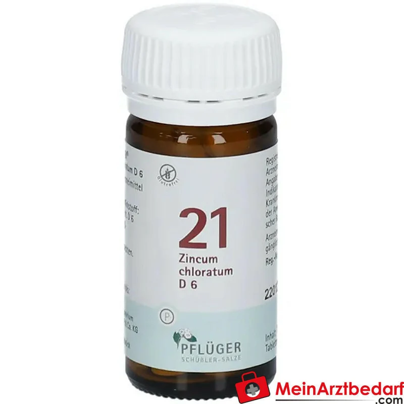 Biochemie Pflüger Nr. 21 Zincum chloratum D6 Tabletten, 400 St.