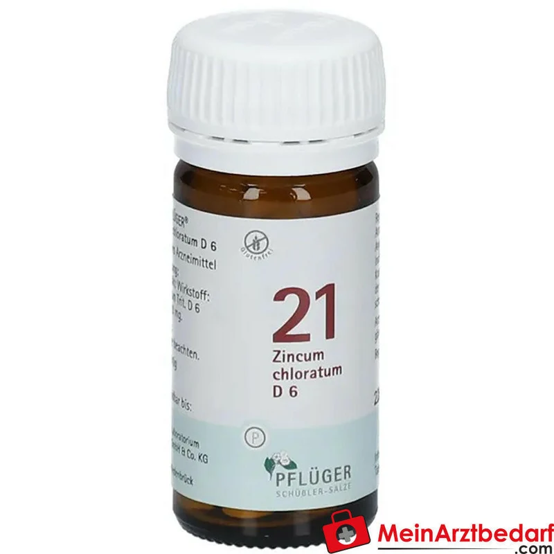 Biochemie Pflüger Nr. 21 Zincum chloratum D6 Tabletten, 400 St.