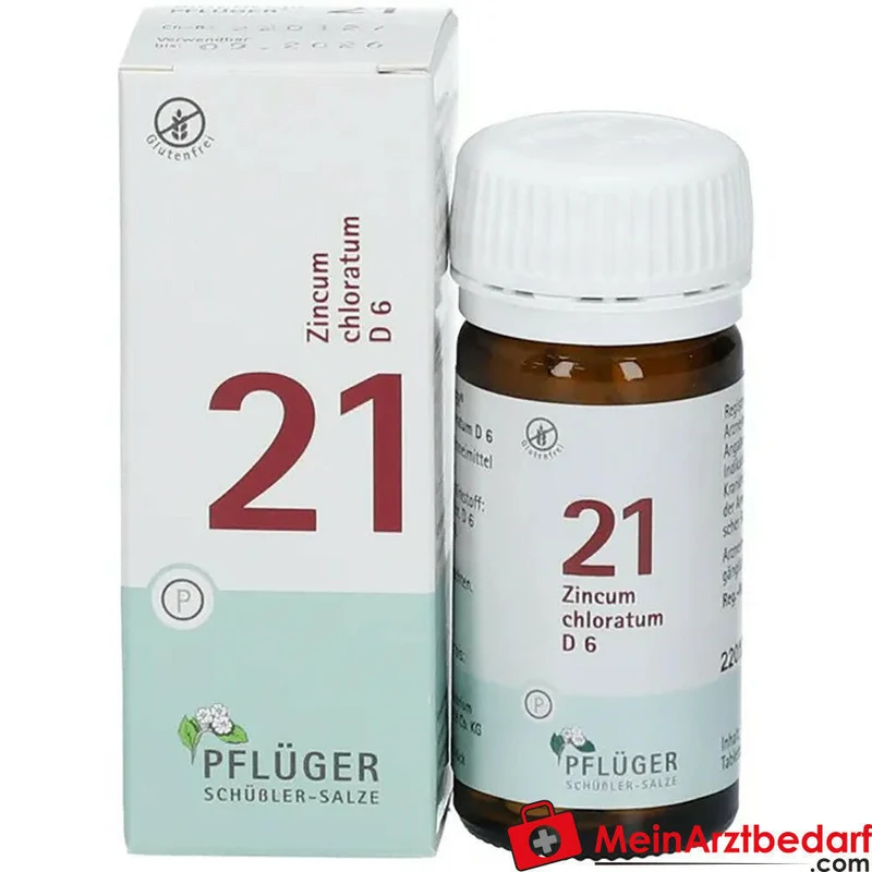 Biochemie Pflüger Nr. 21 Zincum chloratum D6 Tabletten, 400 St.