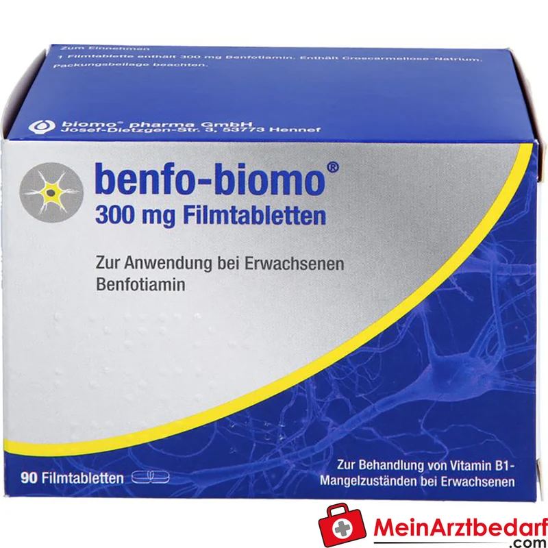 Benfo-biomo Benfotiamin 300 mg Tabletten