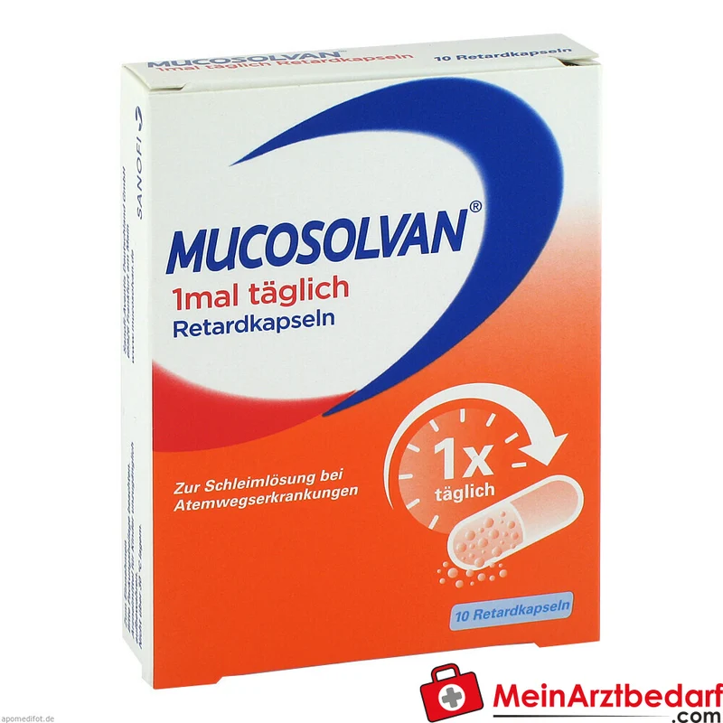 Mucosolvan 1-mal täglich Ambroxol Kapseln