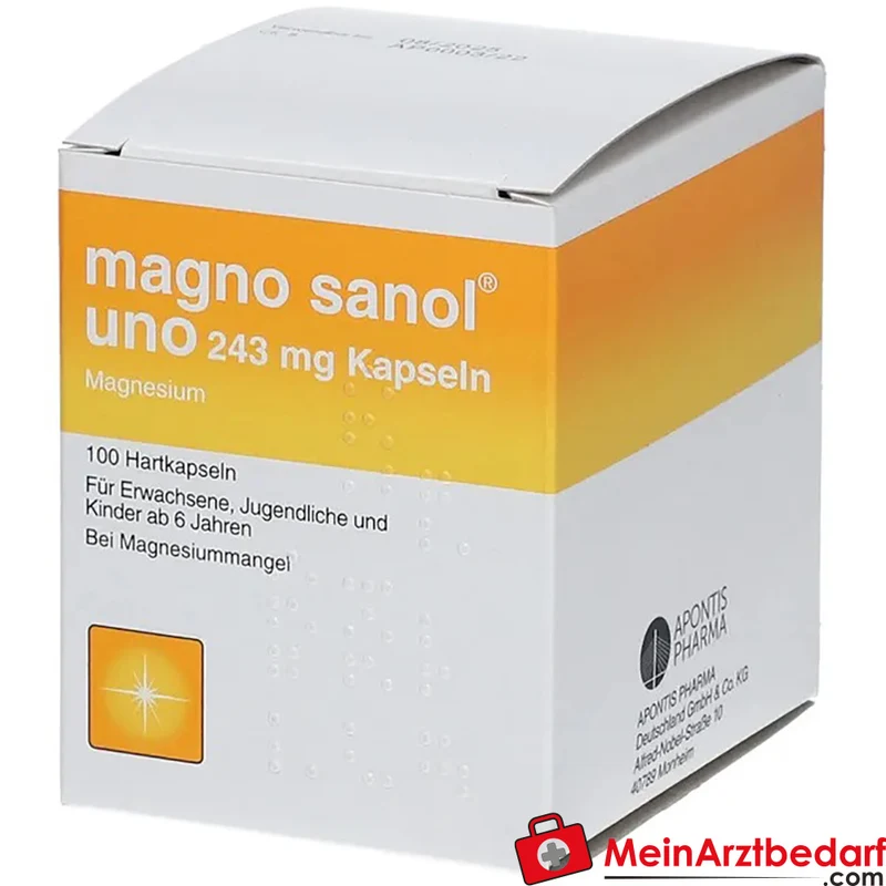 Magno sanol uno 243 mg Kapseln