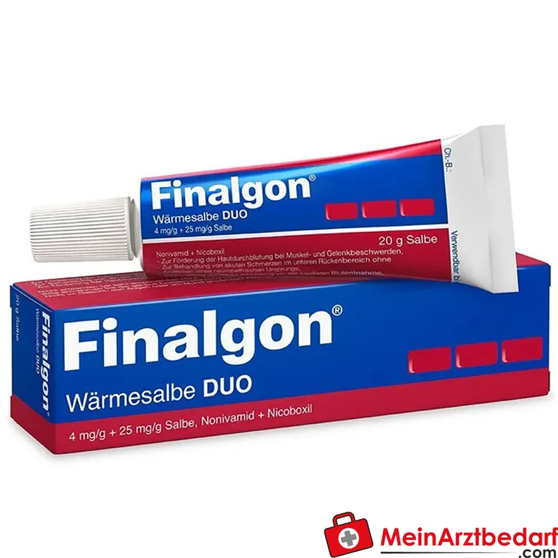 Finalgon Wärmesalbe DUO 4 mg/g + 25 mg/g Salbe