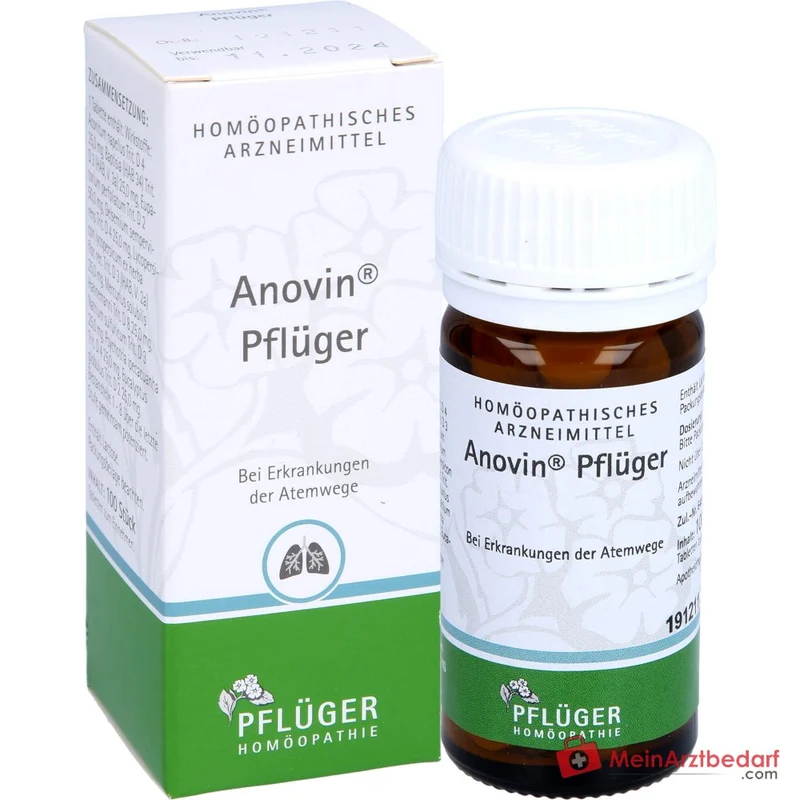 Pflüger Anovin Tabletten Aconitum/Eucalyptus/Gelsemium homöopathisch 100 Stück