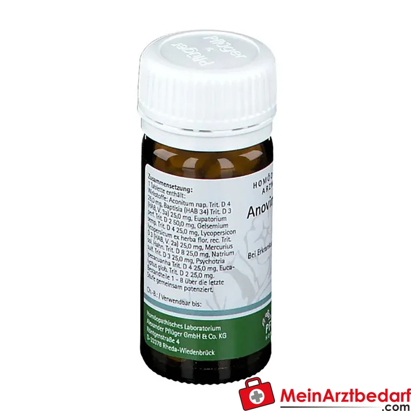 Pflüger Anovin Tabletten Aconitum/Eucalyptus/Gelsemium homöopathisch 100 Stück