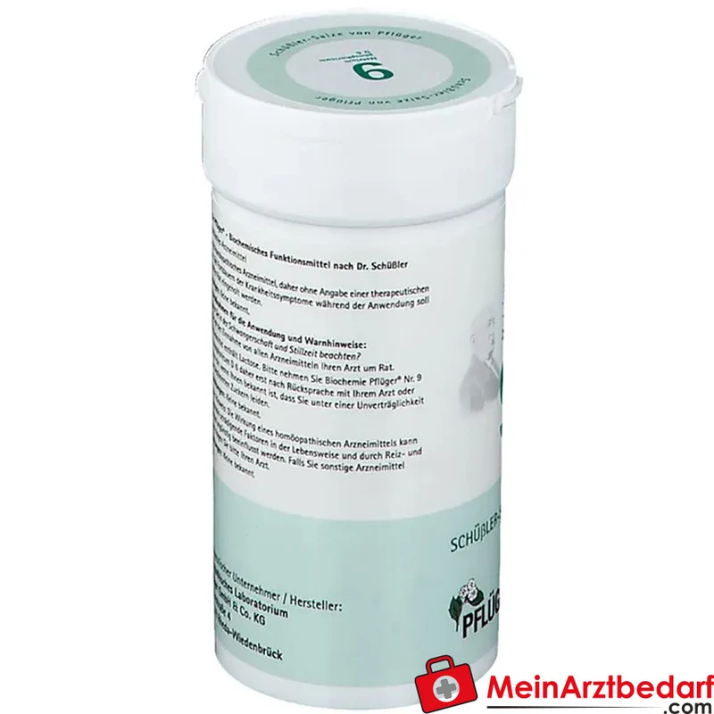 Biochemie Pflüger Nr. 9 Natrium phosphoricum D6 Pulver 100 g