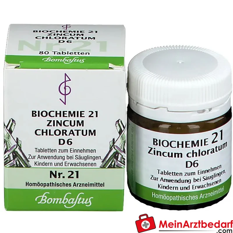 BIOCHEMIE 21 Zincum chloratum D6 Tabletten