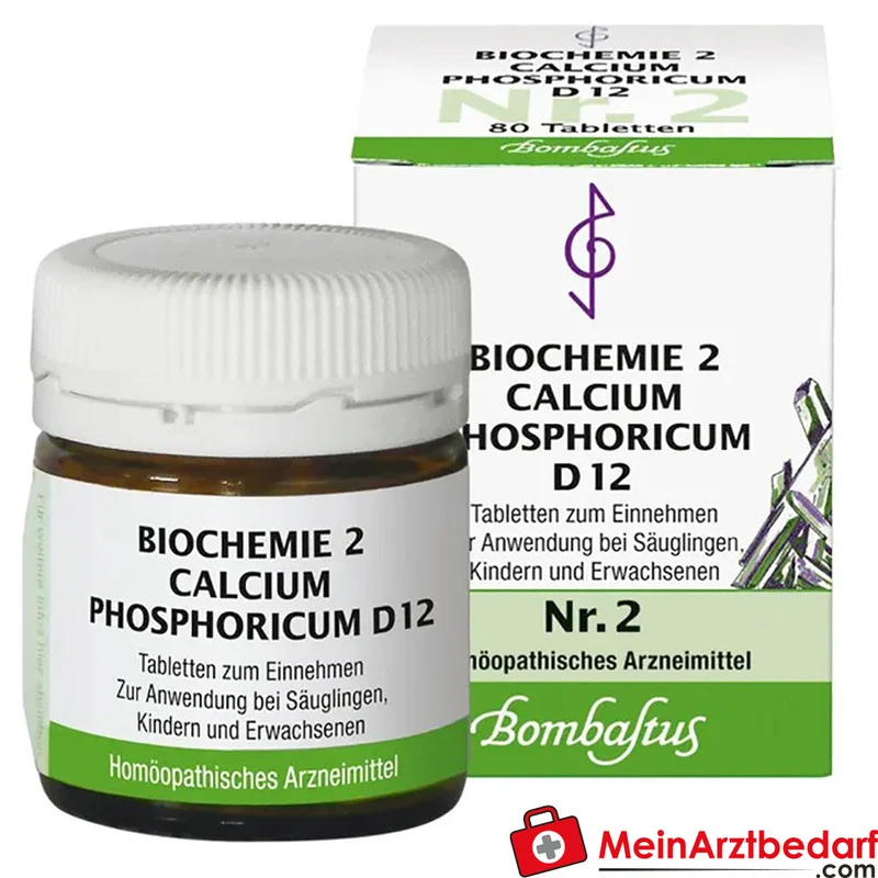 BIOCHEMIE 2 Calcium phosphoricum D12 250 mg Tabletten