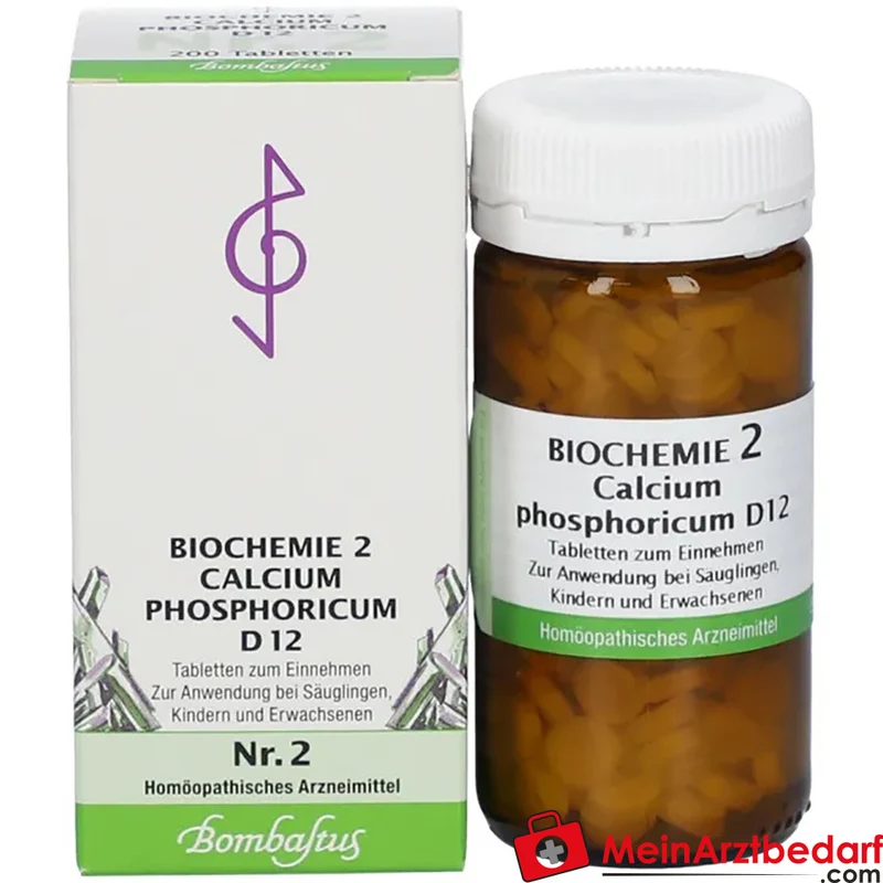 BIOCHEMIE 2 Calcium phosphoricum D12 250 mg Tabletten