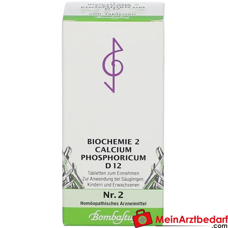 BIOCHEMIE 2 Calcium phosphoricum D12 250 mg Tabletten