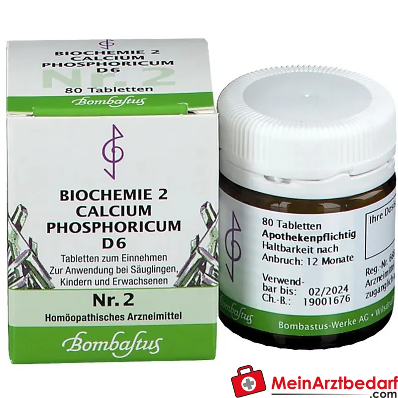Bombastus Biochemie Calcium phosphoricum D6 250 mg Tabletten