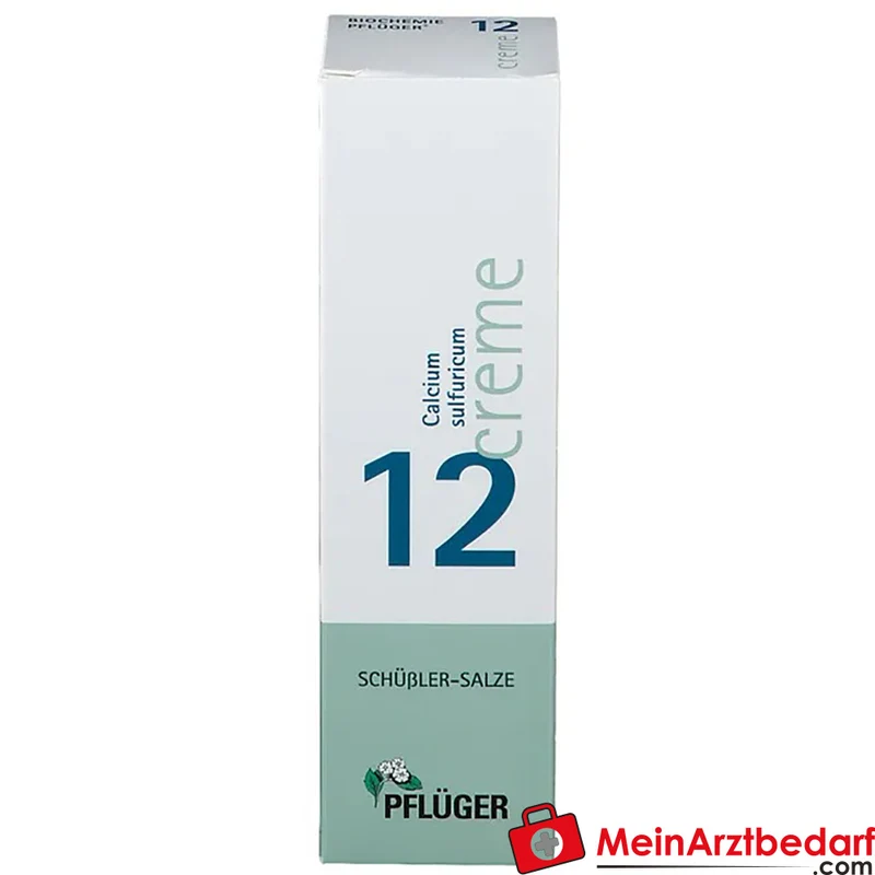 Biochemie Pflüger Nr. 12 Calcium sulfuricum D4 Creme 10 mg