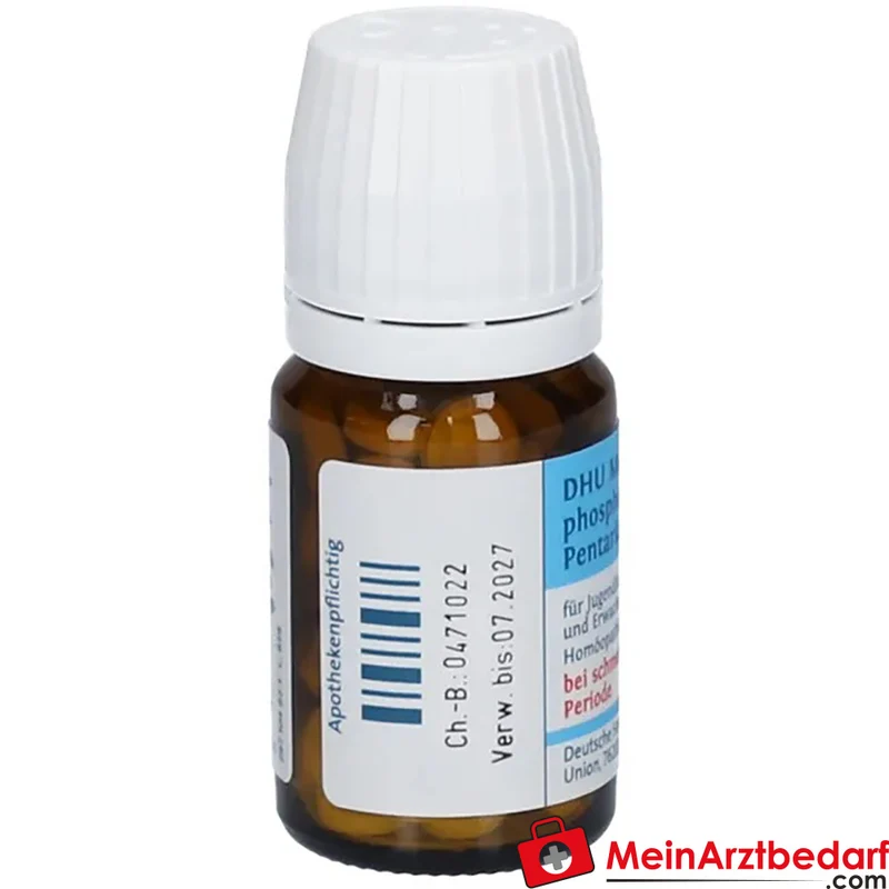 DHU Magnesium phosphoricum Pentarkan Magnesium phosphoricum / Chamomilla / Colocynthis / Potentilla anserina / Aesculus Tabletten, 80 St.