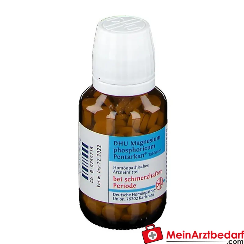 DHU Magnesium phosphoricum Pentarkan Magnesium phosphoricum / Chamomilla / Colocynthis / Potentilla anserina / Aesculus Tabletten, 80 St.