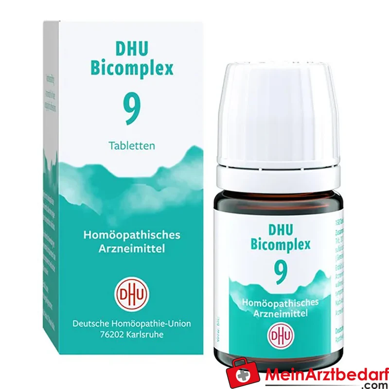 DHU Bicomplex 9 Ferrum phosphoricum / Natrium phosphoricum / Natrium sulfuricum / Silicea Tabletten, 150 St.