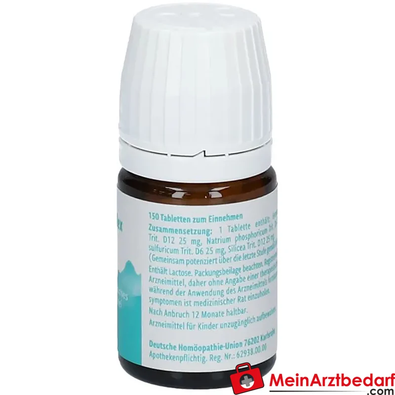 DHU Bicomplex 9 Ferrum phosphoricum / Natrium phosphoricum / Natrium sulfuricum / Silicea Tabletten, 150 St.