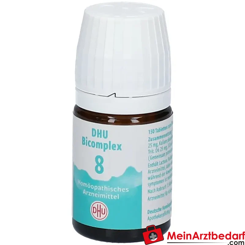 DHU Bicomplex 8 Calcium fluoratum / Kalium phosphoricum / Magnesium phosphoricum / Silicea Tabletten, 150 St.