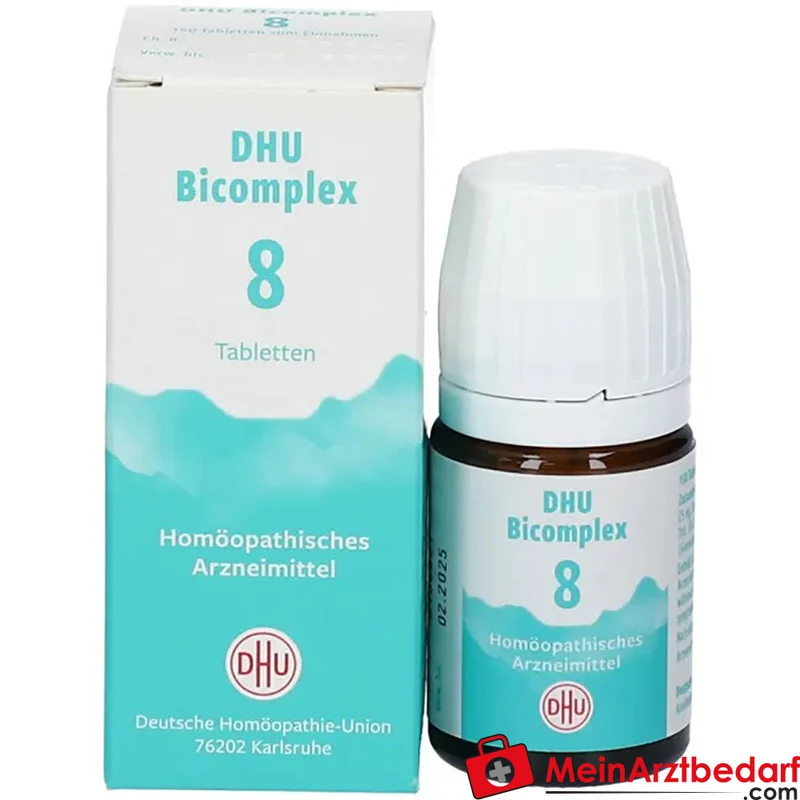 DHU Bicomplex 8 Calcium fluoratum / Kalium phosphoricum / Magnesium phosphoricum / Silicea Tabletten, 150 St.