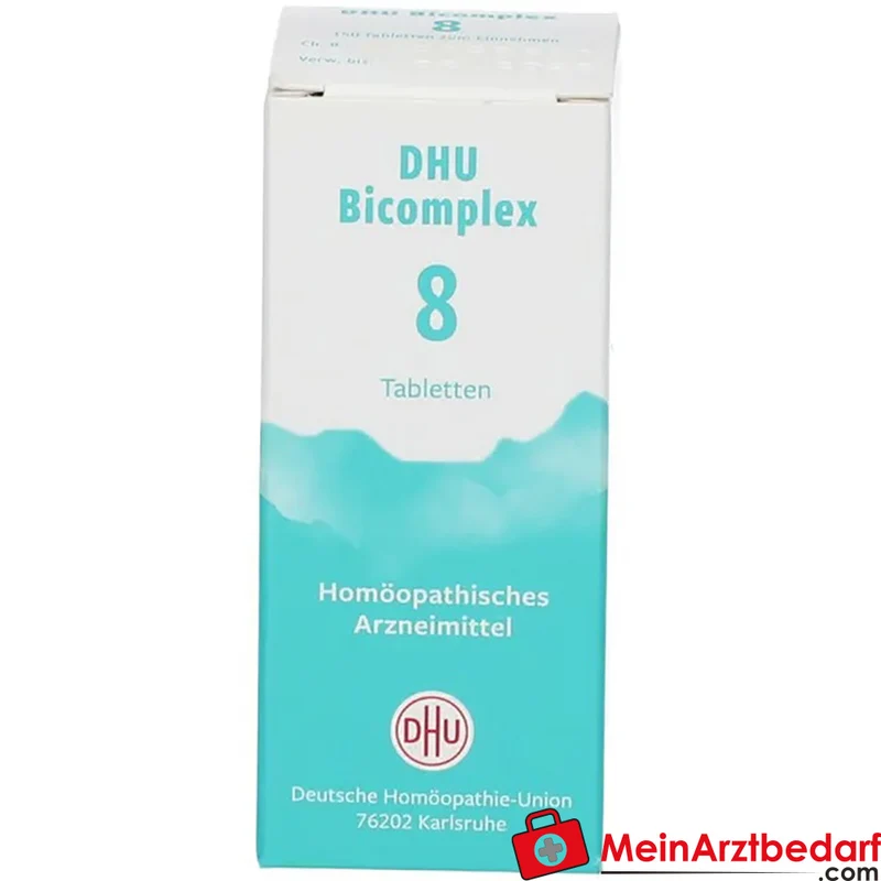 DHU Bicomplex 8 Calcium fluoratum / Kalium phosphoricum / Magnesium phosphoricum / Silicea Tabletten, 150 St.