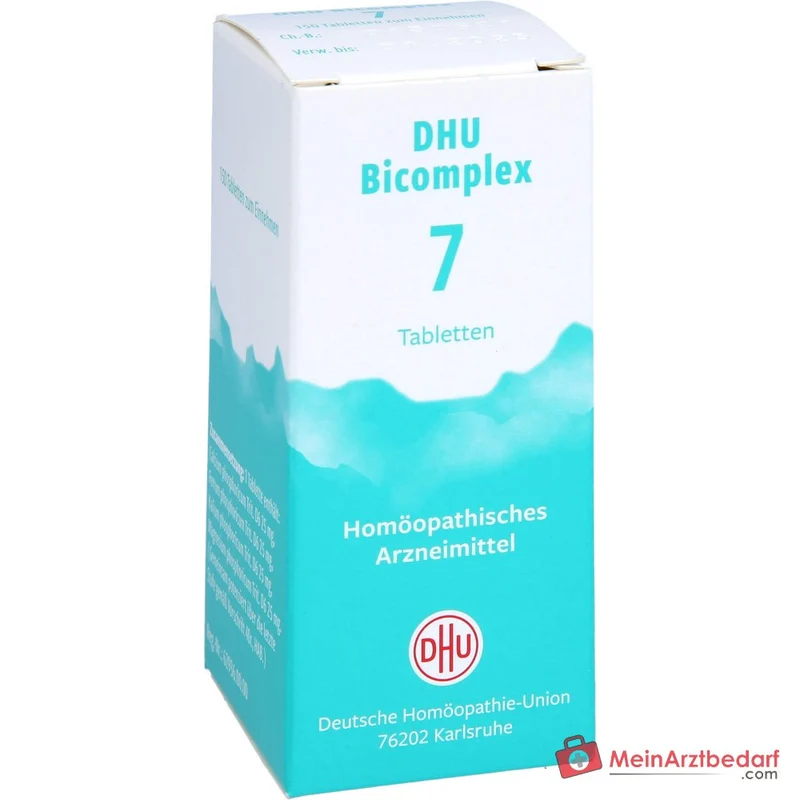DHU Bicomplex 7 Calcium/Kalium/Ferrum/Magnesium phosphoricum D6 je 25 mg Tabletten