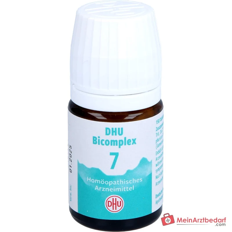 DHU Bicomplex 7 Calcium/Kalium/Ferrum/Magnesium phosphoricum D6 je 25 mg Tabletten