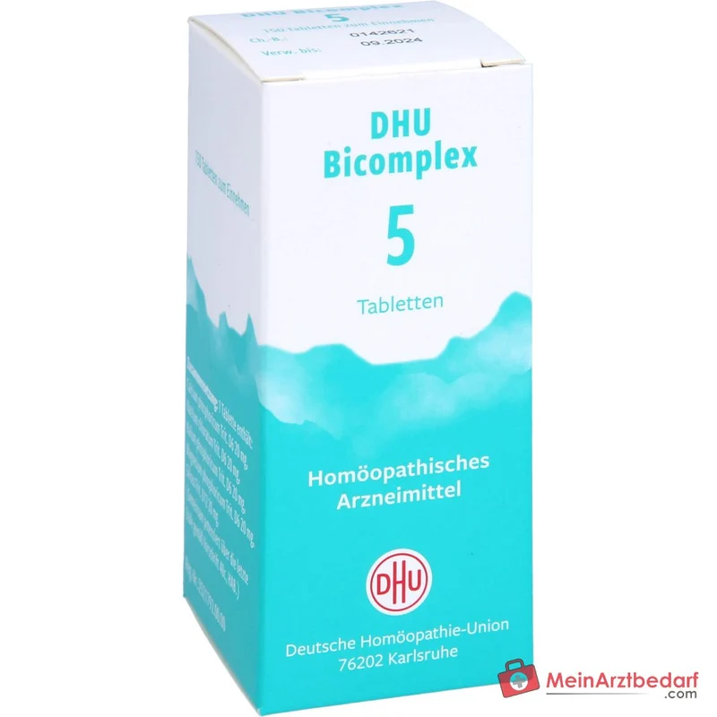 DHU Bicomplex 5 Mineralsalze Tabletten (Calcium phosphoricum, Kalium phosphoricum, Natrium chloratum)