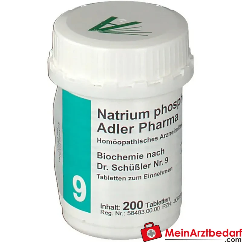 Adler Pharma Natrium phosphoricum D6 250 mg Tabletten