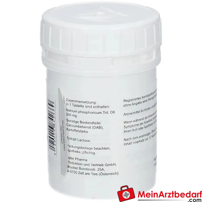 Adler Pharma Natrium phosphoricum D6 250 mg Tabletten