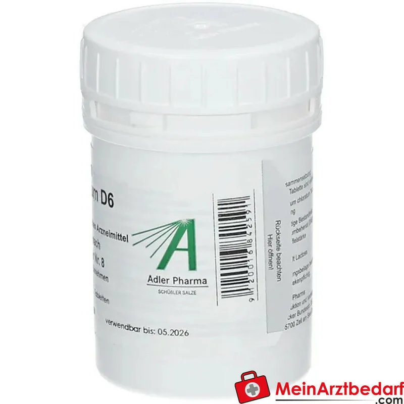 Adler Pharma Natrium chloratum D6 250 mg Tabletten