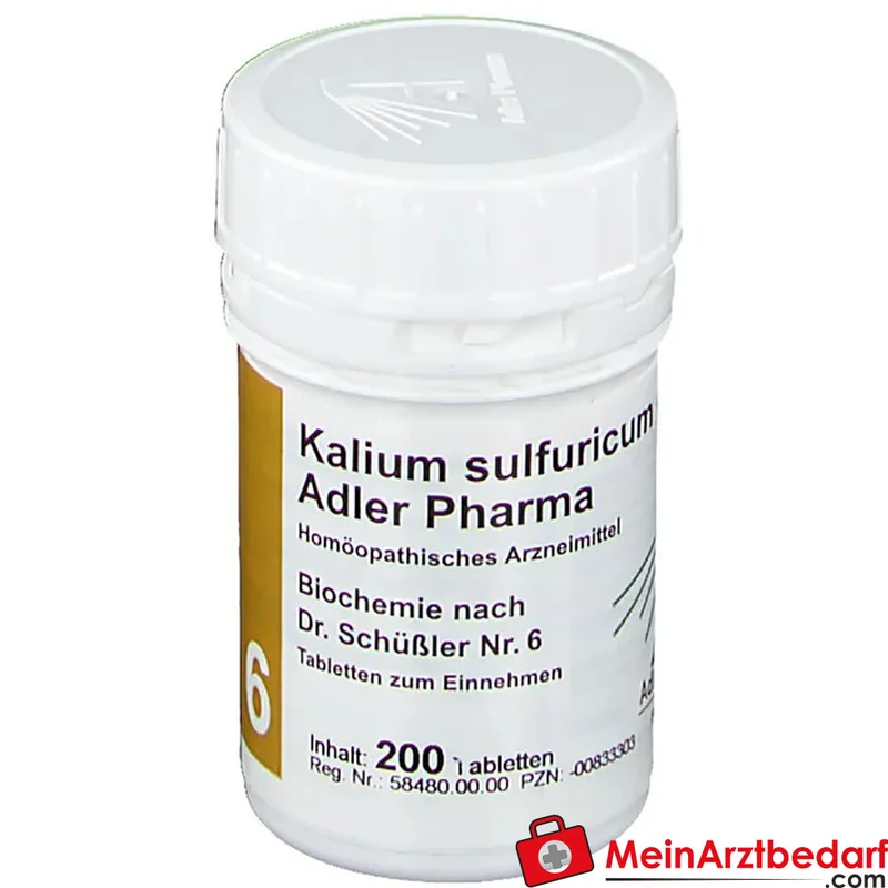 Adler Pharma Kalium sulfuricum D6 250 mg Tabletten