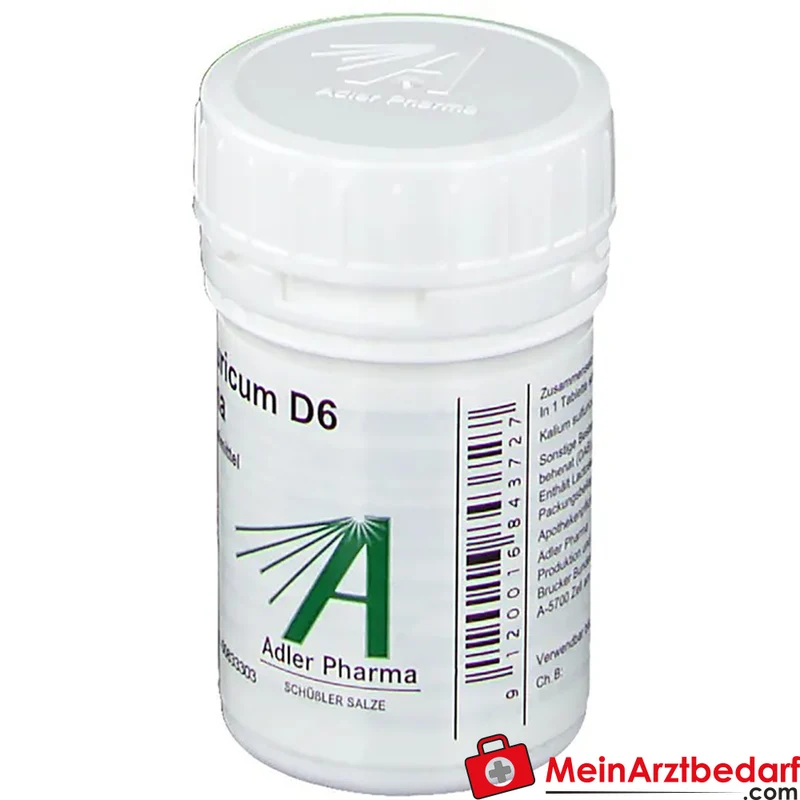 Adler Pharma Kalium sulfuricum D6 250 mg Tabletten