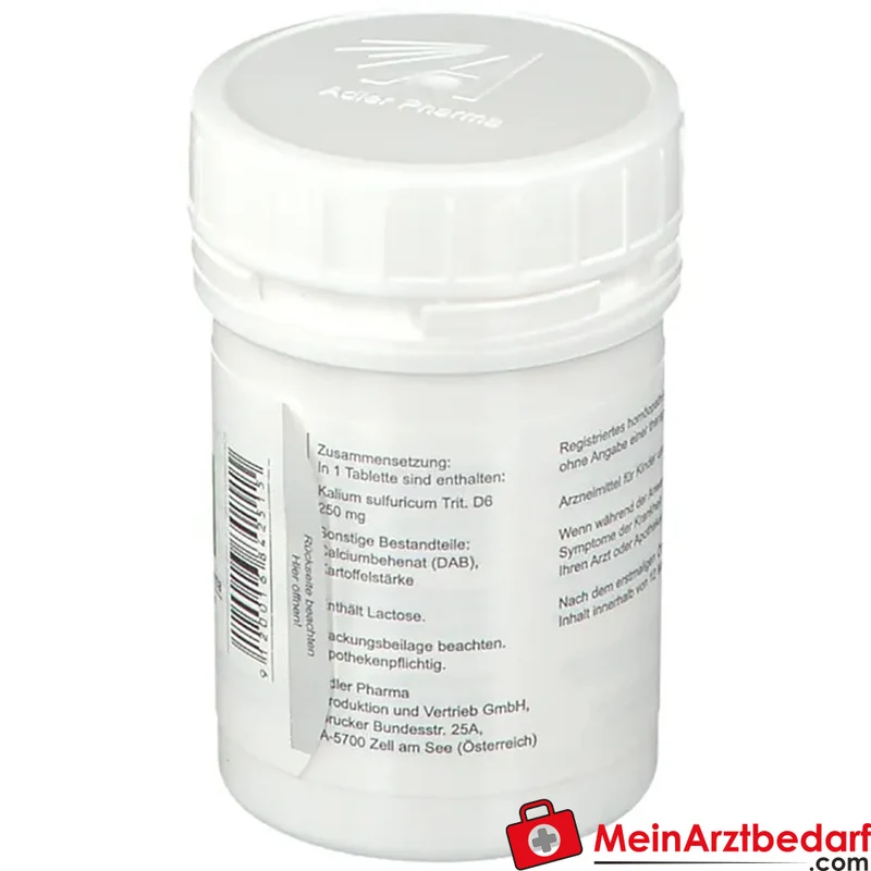 Adler Pharma Kalium sulfuricum D6 250 mg Tabletten