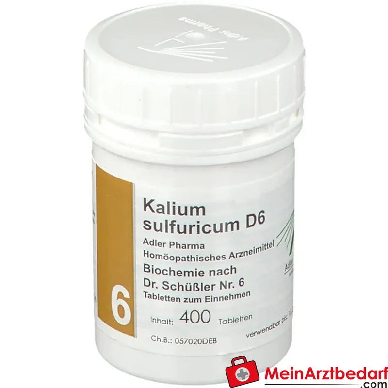Adler Pharma Kalium sulfuricum D6 250 mg Tabletten