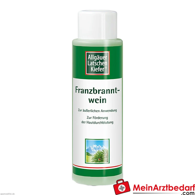 Allgäuer Latschenkiefer Franzbranntwein Lösung mit Latschenkiefernöl, Campher & Levomenthol