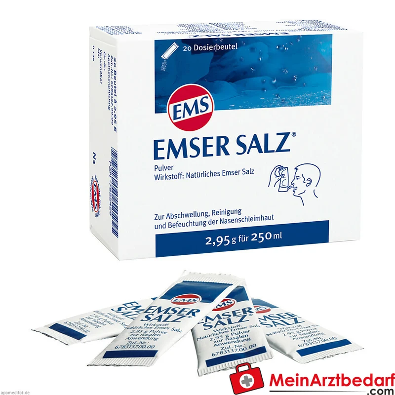 Emser Salz 2950 mg Beutel Lösung für Nasenspülung und Inhalation