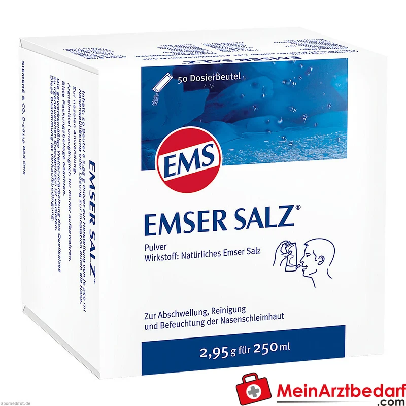 Emser Salz 2950 mg Beutel Lösung für Nasenspülung und Inhalation