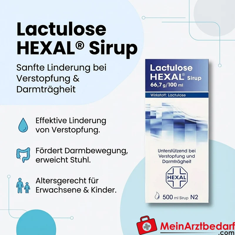 HEXAL Lactulose 66,7 g Sirup