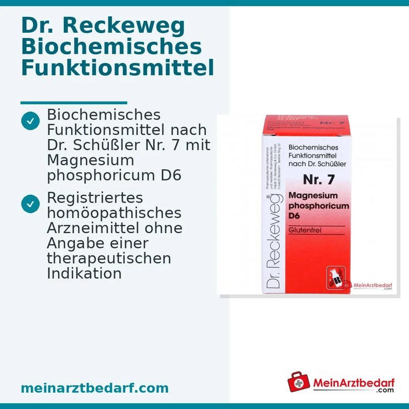 Biochemie 7 Magnesium phosphoricum D6 Tabletten 200 Stück