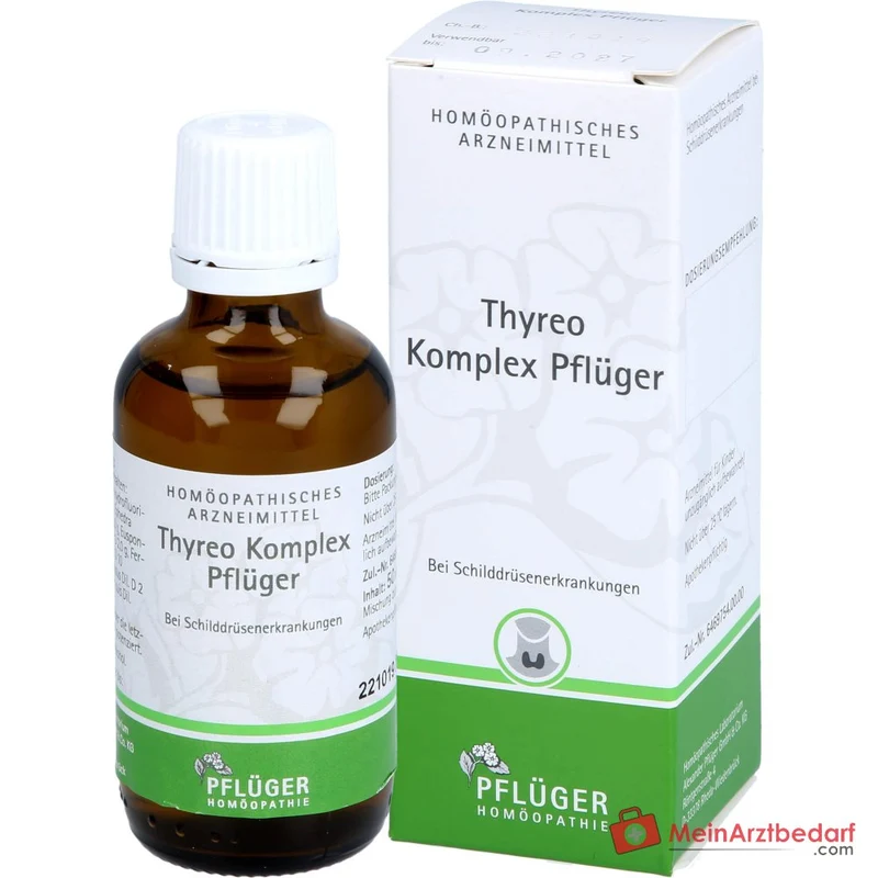Pflüger Thyreo Komplex Tropfen mit Fucus D2 und Ephedra D3 50 ml